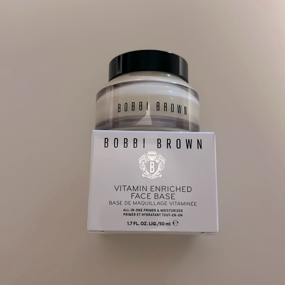 Bobbi Brown Vitamin Enriched Face Base Moisturizer & Primer NWB 1.7 OZ